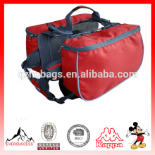 Mochila para perros con mochila para montar en silla de montar para perros, para viajar, ir de excursión, arnés para acampar